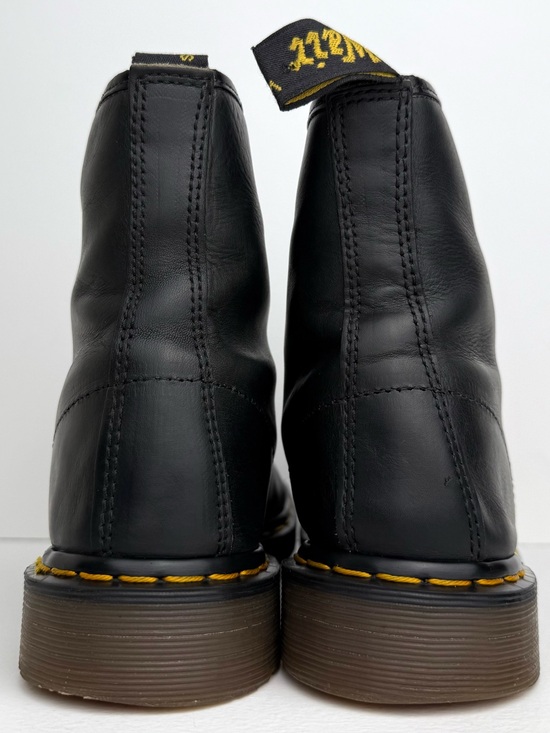 Dr. Martens 1460 Vintage Made In England Black Greasy Leather 8 Eye Boots UK 9 main image 12